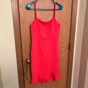 Pink/Red Formfitting Dress